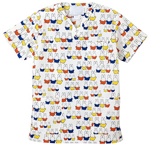 新品 ナガイレーベン 男女兼用 ミッフィー スクラブ L 4セット医療用